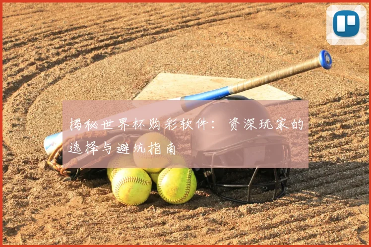 揭秘世界杯购彩软件：资深玩家的选择与避坑指南