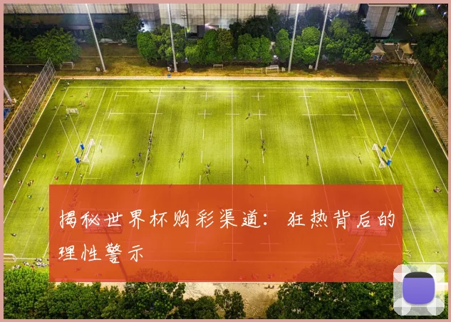 揭秘世界杯购彩渠道：狂热背后的理性警示